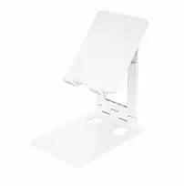 Wozinsky WPT-K28 Desk Stand for Phone Planšetė Išmanusis telefonas Holder Foldable - Baltas
