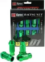 MTuning_F D1SPEC Replica Race Veržlės M12x1.25 Žalios