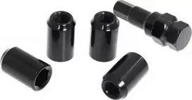 MTuning perveriamos veržlės M12x1.25 L:32mm juodos