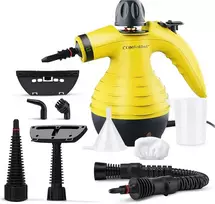Comforday rankinis garų valytuvas 1050 W, 350 ml talpa, 9 dalių priedų rinkinys, rankinis modelis