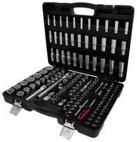 133 dalių dvylikakampių galvučių komplektas KS TOOLS 1/4' 3/8' 1/2'