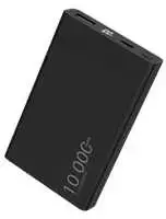 Winner Group WG - Išorinė baterija 10000 mAh, USB-C PD 20W + USB-A 22.5W, juoda