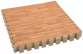 Baseino grindų kilimas 6 pcs Medis 4,32 ㎡ EVA puta