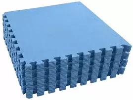 Baseino grindų kilimas 24 pcs Mėlyna 8,64 ㎡ EVA puta