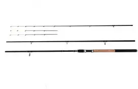 Miracle Fish Dugninė meškerė MiracleFish Juodas Force Feeder 3.60/3.90m 60-150g