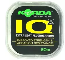 Valas pavadėliams Korda IQ Extra Soft Fluorocarbon 20m