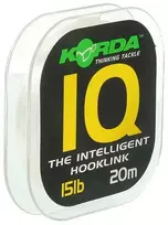 Valas pavadėliams Korda IQ Fluorocarbon Hooklink 20m