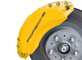 Porsche Automobilio suportų lipdukai išsiskiriantys