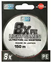 Pintas valas Asso PE 8X Light Games 150m