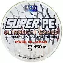 Pintas valas Asso Super Ultra Light Games PE 4X 150m