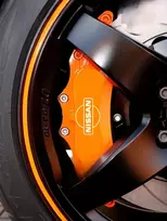 Nissan Logo karščiui atsparūs suportų lipdukai