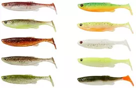 Savage Gear Guminukų rinkinys Savage Fat Minnow T-Tail Mix 10,5cm 11g