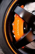 Jaguar lenkti karščiui atsparūs suportų lipdukai