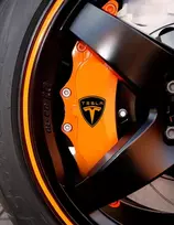 Tesla logo automobilio suportų lipdukai apdailai
