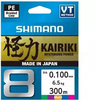 Pintas valas Shimano Kairiki x8 Multi Colour 300m
