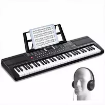 61 klavišo skaitmeninis pianinas pradedantiesiems, nešiojama elektrinė klaviatūra su integruotais garsiakalbiais, skaitmeninis pianinas, klaviatūra pradedantiesiems