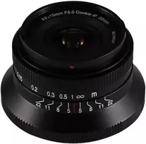 Kamera - Laowa 15mm f/5 Cookie FF Auto Aperture 110° Juodas