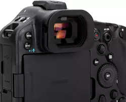 Kameros priedas - JJC EC R1 akių kaukė Canon EOS R1, minkšta silikoninė, juoda
