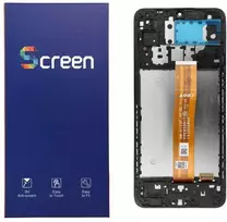 Originalus LCD ekranas, skirtas SAMSUNG A12 A125F/U/W/M OEM su rėmeliu