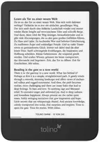 Tolino shine 5, 15,2 cm (6"), E Ink Carta, 1072 x 1448 pikselių, CBR, CBZ, EPUB, MOBI, PDF, TXT, JPEG, PNG, 16GB