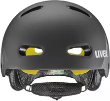 Šalmas Uvex kid 4 style MIPS dirt juodas matt-55-58CM