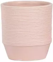 Pink Gėlių vazonas kaimiškas rožinis d9