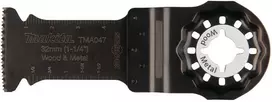 Makita Įgilinamieji pjovimo ašmenys 32mm TMA047; BIM, STARLOCK, medienai, metalui, 25 vnt. E-25856 TMA047; BIM, SL, Medis & Metalas