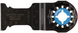 Makita Įgilinamieji pjovimo ašmenys 32mm TMA061; HM, STARLOCK, Metalui, 25 vnt. E-25921 TMA061; HM , Metalas