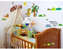 Lipdukas vaikams "Žirafa ir draugai 2"