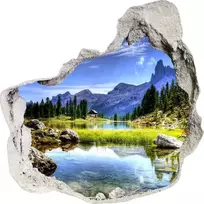 3D lipdukas Kalnų namelis