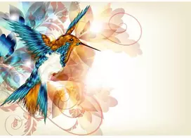 Fototapetai - Svajonių kolibris