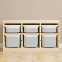 Lipdukai IKEA TROFAST dėžėms – Banguotas kraštelis