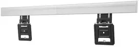 One For All fiksuotas universalus televizoriaus laikiklis be tarpo (WM6812), 81,3 cm (32"), 2,79 m (110"), 75 kg, 200 x 200 mm, 900 x 600 mm, Juoda, Sidabrinė