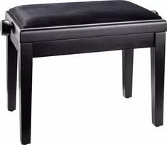 Konig & Meyer Pianino kėdė K&M 13921 juoda matinė, veliūras