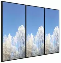 Laikiklis HI-ND vaizdo stebėjimo kamera, portretinė, 3 x 50 colių, „Samsung“, 50 colių, pilka
