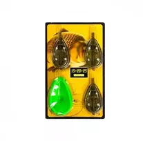 FL Šėryklų komplektas Method Feeder 15+20+25g