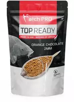 Paruoštos peletės Match Pro Top Ready 700g - Chocolate Oranžinis