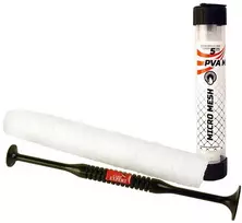 PVA kojinė su tūba ir grūstuvu Carp Expert Micro Mesh PVA System 25mmx5m