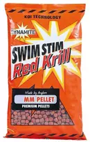 Peletės Dynamite Baits Swim Stim Carp Pellets 3mm - Raudona Krill