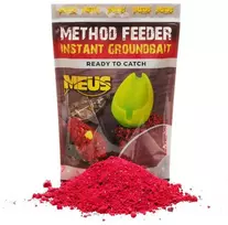 Paruoštas jaukas Meus Method Feeder Instant Groundbait 700g - Strawberry