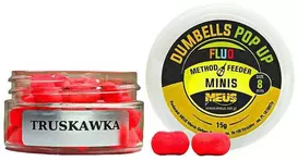 Boiliai Meus Dumbells Pop Up Mini 8mm - Strawberry