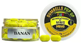 Boiliai Meus Dumbells Pop Up Mini 8mm - Banan