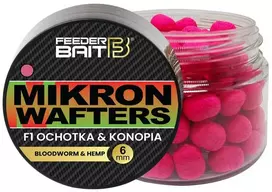 Feeder Bait Mikron Wafters 6mm - Bloodworm & Hemp