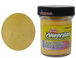 Pasta upėtakiams Berkley Powerbait Glitter 50g - Salmon Egg Peach