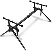 Stovas NGT Quickfish Pod - 3 Rod Pod with Case