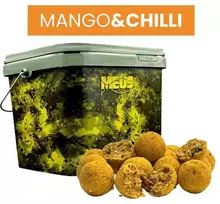 Boiliai Meus Challenge Hard Protein Boilies 20mm 5kg - Mango Chilli