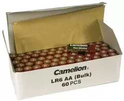 Elementai Alkaline, AA, B96, CAMELION, 96 vnt.
