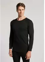Termo marškinėliai, juodos spalvos, XL dydis. NJORDWEAR
