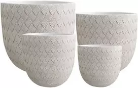Mondex Since 1986 HEVRA Komplet 4 osłonek 44x44x42/36x36x35/30x30x30/24x24x24cm
