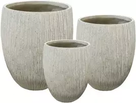 Mondex Since 1986 HEVRA Komplet 3 osłonek 53x53x65,5/41,5x41,5x54,5/31x31x43cm